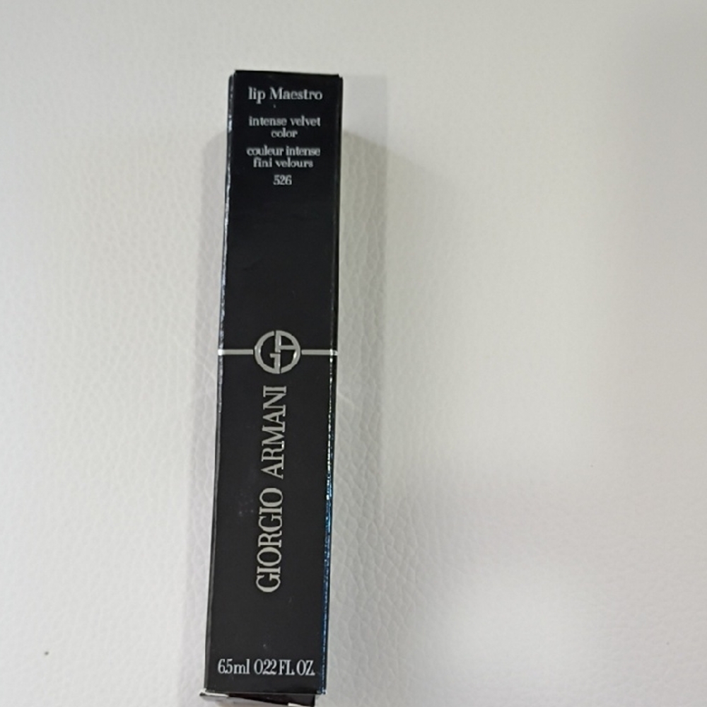 Giorgio Armani Lip Maestro in Classic Black
